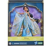 Disney Princesses Style Series poupée mannequin Jasmine 30e anniversaire, poupée de collection Deluxe