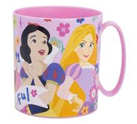 Disney Princesses Tasse en plastique réutilisable pour micro-ondes 390 ml