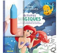 Disney Princesses - Activités magiques - Livre d'activités et de coloriage magique à l'eau avec un feutre - Dès 3 ans