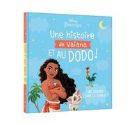 DISNEY PRINCESSES - Une histoire de Vaiana et au dodo ! - Une journée dans la jungle - Walt Disney - Hachette Disney - cartonné - Album jeunesse