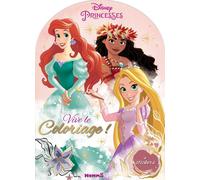 Disney Princesses - Vive le coloriage ! (Ariel, Vaiana, Raiponce) - Collectif - Hemma - broché - Document jeunesse