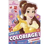 Disney Princesses - Vive le coloriage ! (Belle) - Collectif - Hemma - broché - Document jeunesse