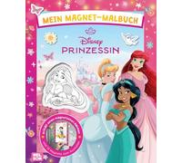 Disney Prinzessin: Mein Magnet-Malbuch: Mit magnetischem Rahmen und 15 Magneten zum Ausmalen