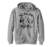 Disney Pull à Capuche Alice au Pays des Merveilles - pour Enfants - Taille M, Gris chiné Athletic, M