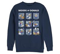 Disney Pull en polaire classique Mickey Donald Moods pour homme, bleu marine, 5X-Large grand