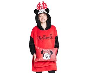 Disney Pull Plaid Enfant 2 en 1 Sweat Oversize en Polaire et Coussin Stitch Taille Unique Enfant Ado