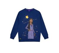 Disney Pull Wish | Vetement Fille | Wish Sweatshirts Fille | Bleu 4-5 Ans