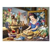 DISNEY Puzzle 60 pièces - Blanche-Neige fait de la pâtisserie - Nathan - Puzzle Enfant + Trieur - Dès 6 ans