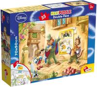 Disney Puzzle Double Face Maxi Floor 35 Pieces - Pinocchio