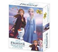 Disney - Puzzle lenticulaire La Reine des Neiges 2 Elsa, Anna et Olaf 200 pcs 46x31 cm