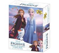 Disney - Puzzle Lenticulaire La Reine Des Neiges 2 Elsa, Anna Et Olaf