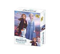 Disney - Puzzle lenticulaire La Reine des Neiges 2 Elsa, Anna et Olaf 200 pcs 46x31 cm