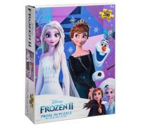 Disney - Puzzle Lenticulaire La Reine Des Neiges 2 Elsa, Anna Et Olaf