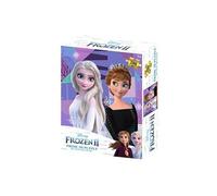Disney - Puzzle lenticulaire La Reine des Neiges 2 Elsa et Anna 200 pcs 46x31 cm
