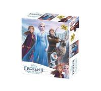 Disney Puzzle lenticulaire Personnages de La Reine des Neiges 2 500 pièces