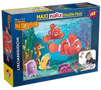 Disney Puzzle Nemo - Maxi Puzzle 108 Pièces - Double Face - Verso A Colorier - Jeu Educatif - A partir de 3 Ans