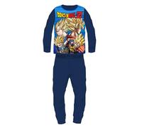 Disney Pyjama 2 Pièces T Shirt + Pantalon Enfant (2 à 8Ans) Polaire Dragon Ball Z Doux Mignon Chaud - Lot de 2 : Ensemble Pyjama Imprimé Mixte Fille Garçon Modèle DB Z 5204023-S1-5ANS
