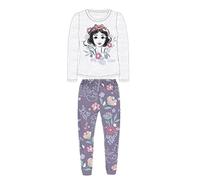DISNEY Pyjama 2 Pièces T Shirt + Pantalon Enfant (2 à 8Ans) Princesse Doux Mignon Chaud - Lot de 2 : Ensemble Pyjama Imprimé Mixte Fille Garçon Modèle DIS P 5204C004-S1-8ANS