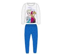 DISNEY Pyjama 2 Pièces T Shirt + Pantalon Enfant (2 à 8Ans) Reine des Neiges Doux Mignon Chaud - Lot de 2 : Ensemble Pyjama Imprimé Mixte Fille Garçon Modèle DIS FROZ 5204B956-S2-5ANS