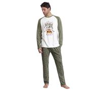 Disney Pyjama à manches longues Chef Mickey pour homme, kaki, L