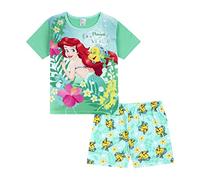 Disney Pyjama Ariel Petite Sirène pour filles, de 2 à 10 ans, Vert, 9-10 ans