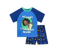 Disney Pyjama Court Garçon Encanto Bleu 7-8 Ans
