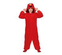 Mom Elmo Pajama Junior Costume Rouge 5-6 Years