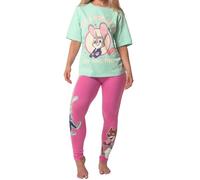 Disney Pyjama Femme Zootropolis, Pyjamas Coton Judy Hopps, Ensembles De Pyjama Femmes, Vert M