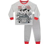 Disney Pyjama Fille Mickey et Minnie Gris 5-6 Ans