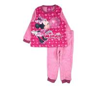 Disney Pyjama Fille Minnie, Vêtements Douillets et Confortables pour Les Nuits Douces, Design Minnie