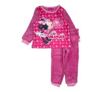 Disney Pyjama Fille Minnie, Vêtements Douillets et Confortables pour Les Nuits Douces, Design Minnie