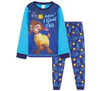 Disney Pyjama Fille Wish - Ensemble de Pyjama Enfant Fille 3-12 Ans (Bleu, 5-6 Ans)