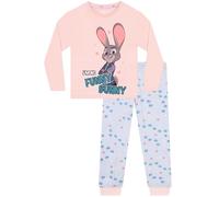 Disney Pyjama Fille Zootropolis, Pyjama Enfant Judy Hopps, Pyjamas Coton pour Filles, Rose 7-8 Years