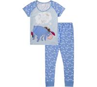 Disney Pyjama long pour femme Bourriquet Is it The Weekend Yet, bleu, 36-38