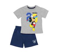 DISNEY Pyjama 'Minnie Mouse' marine / jaune / gris / noir, Taille 122