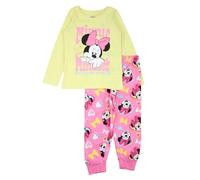 Disney Pyjama Polaire Fille Minnie - Ensemble Chaud et Douillet pour l’Hiver - Taille 2 Ans - Bleu