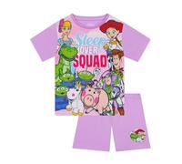 Disney Pyjama Toy Story, Pyjama Fille Été avec Woody Et Buzz, Ensemble De Nuit Enfant Fille, Pyjamas Court Toy Story, Violet 7-8 Ans