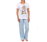 Disney Pyjamas Panpan pour Femmes Bambi Pyjama pour Dames - Bleu - Small
