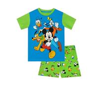 Disney Pyjamas pour Enfants Pyjama Mickey Mouse pour garçons | Vêtements de Nuit pour garçons | Bleu |12-18 Mois