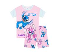 Disney Pyjamas pour Filles | Short de Pyjama Stitch pour Filles | Ensembles de vêtements de Nuit pour Filles | Rose 11-12 Years