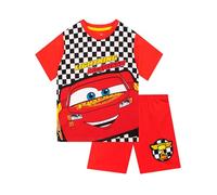 Disney Pyjamas pour garçon | Pyjamas Garçon Lightning McQueen | Ensembles Pyjama pour garçon | Rouge 7-8 Ans