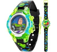 Disney Quartz Watch with Plastic Strap, Black, 14.75 (Model: TYM4031)