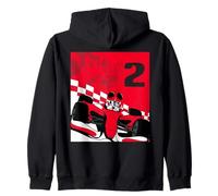 Disney Racing 2nd Birthday 2 Years Old Mickey Mouse Race Car Sweat à Capuche