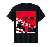Disney Racing Birthday Pit Crew Mickey Mouse Race Car Party T-Shirt