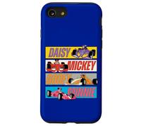 Disney Racing Mickey Daisy Minnie & Goofy Race Car Drivers Coque pour iPhone SE (2020) / 7 / 8