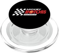 Disney Racing Mickey Motors Torque Division 28 Badge Logo PopSockets PopGrip pour MagSafe