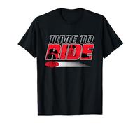 Disney Racing Mickey Mouse Race Car Driver Time to Ride T-Shirt