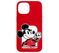 Disney Racing Mickey Team Crafted for Champs Race Car Driver Coque pour iPhone 15