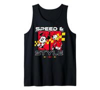Disney Racing Minnie & Daisy Speed & Style Race Car Drivers Débardeur