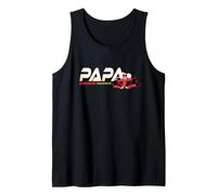 Disney Racing Papa Family Trip Race Car Vacation Matching Débardeur